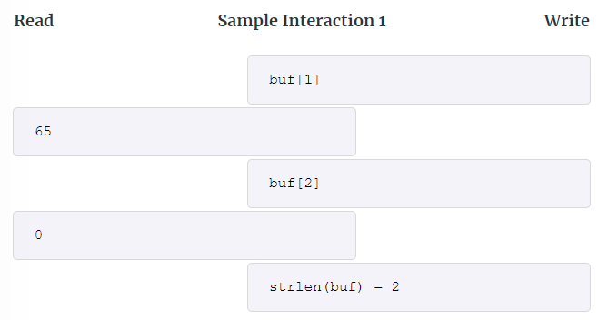 Interaction Example 1